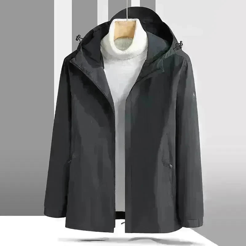 Plus Size Shell Jacket Windproof Waterproof Mountaineering Suit Coat - EX-STOCK CANADA