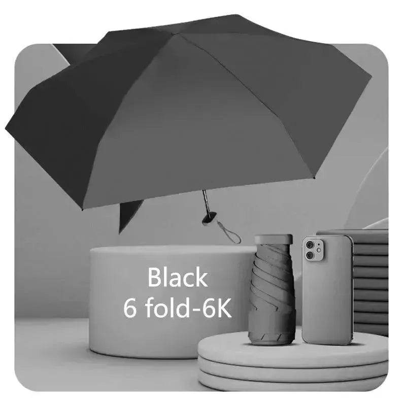 Pocket Umbrella Mini Sun Umbrella Sunny And Rainy Sun Umbrella - EX-STOCK Canada