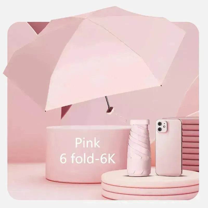 Pocket Umbrella Mini Sun Umbrella Sunny And Rainy Sun Umbrella - EX-STOCK Canada