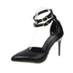 Pointed Stiletto Heels Ankle-strap Shoes Women Sandals - EX-STOCK Canada