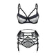 Polka dot mesh lingerie - EX-STOCK Canada