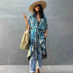 Polyester Ladies Sun Protection Resort Beach Dress Cover Up - EX-STOCK Canada