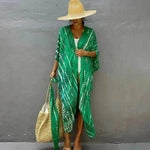 Polyester Ladies Sun Protection Resort Beach Dress Cover Up - EX-STOCK Canada