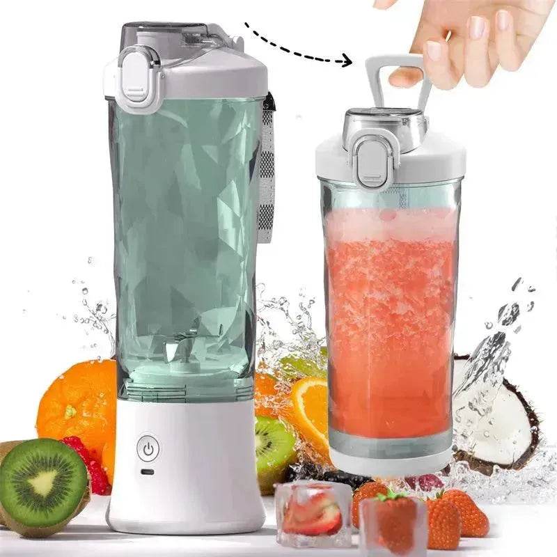 Portable Blender Juicer Personal Size Blender For Shakes And Smoothies With 6 Blade Mini Blender Kitchen Gadgets - EX-STOCK Canada