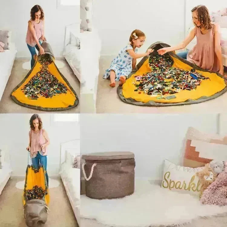 Portable Kids Toy Storage Bag - EX-STOCK CANADA