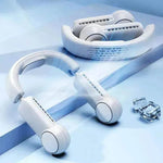 Portable Mini Neck Fan Portable Bladeless Fan USB Rechargeable Leafless Hanging Fans Air Cooler Cooling Wearable Neckband Fans - EX-STOCK Canada