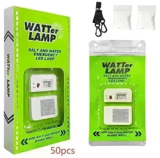 Portable Salt Water Lamp Camping LED - EX-STOCK CANADA