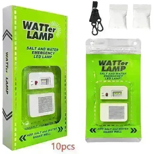 Portable Salt Water Lamp Camping LED - EX-STOCK CANADA