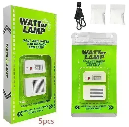 Portable Salt Water Lamp Camping LED - EX-STOCK CANADA