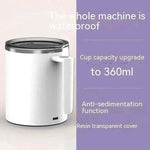Portable Smart Magnetic Automatic Mixing Coffee Cup Rechargeable Rotating Home Office Travel Stirring Cup - EX-STOCK Canada