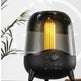 Portable Wireless Bluetooth 5.0 Speaker Flickering Ambient Light Speakers Table Lamp Stereo Sound Indoor Outdoor Night Lights - EX-STOCK Canada