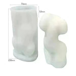 Portrait Scented Candle Silicone Mold DIY - EX-STOCK CANADA