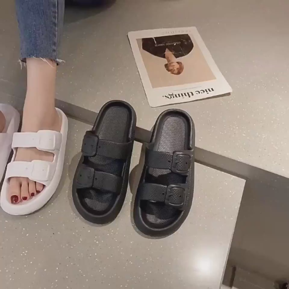 Women's Thick-Sole EVA Sandals & Slippers – Massage, Breathable, Indoor/Outdoor (Sizes 35–45) 3