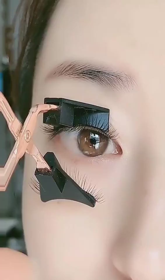 Reusable Magnetic Self-Adhesive Eyelashes No Eyeliner Or Glue Needed False Lashes Stable And Easy To Put On Natural Look And Waterproof Fake Eyelashes