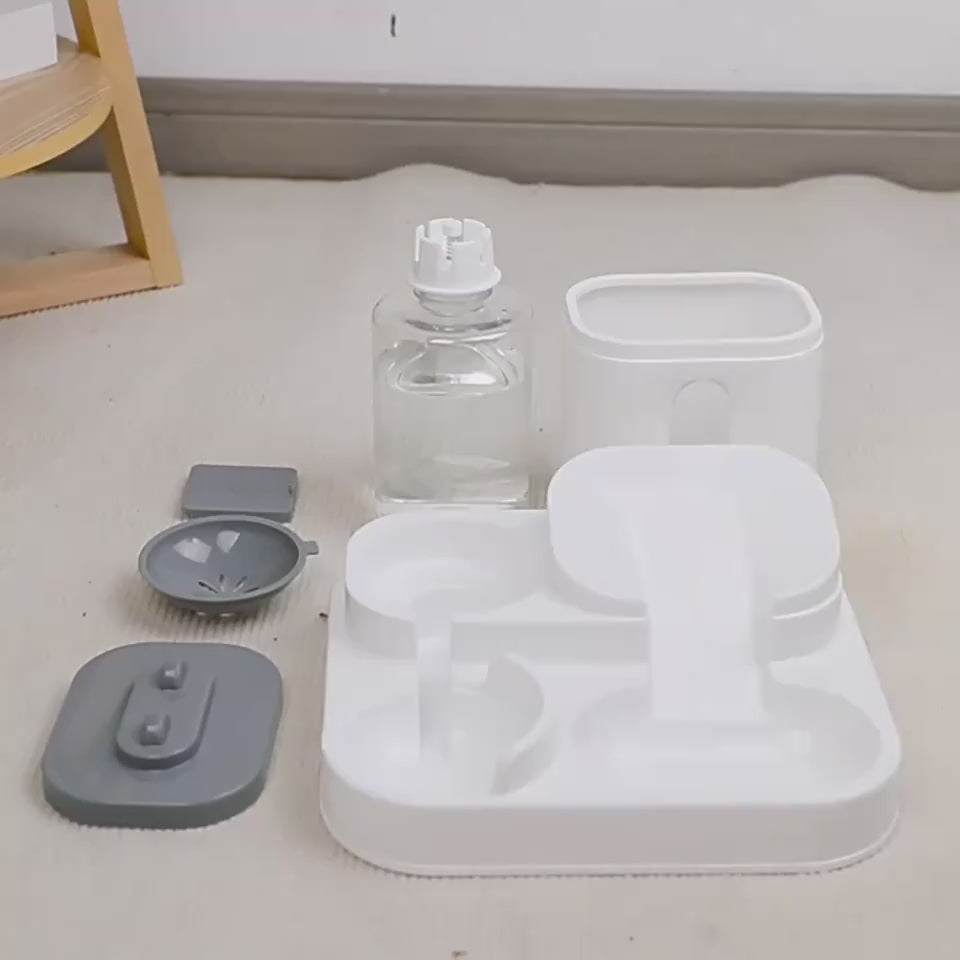 Two-in-One Pet Food Dispenser, Must-Have For Freeing Hands, Ensures Healthy Diet EX-STOCK Canada 