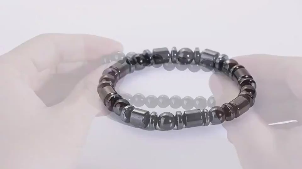 Magnetic Therapy Bracelet – Pentagram Stone Weight Loss & Pain Relief (Unisex)