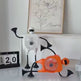 Robot USB Rechargeable Desk Fan with Suction Cup & Digital Display – 100-Speed Portable Cooling Fan-1