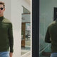 Men's Slim Fit Turtleneck Knit Sweater — Solid Color Winter Pullover S–5XL