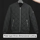 Fashion Cotton Padded Slim fit Autumn Winter Jacket for Men