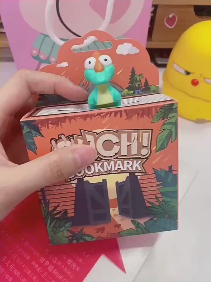 Dinosaur Bookmark Set – 3D Creative Dino Series | Kids & Students Stationery