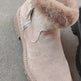 Women's Suede Snow Boots – Plush Lined Ankle Boots with Side Zipper | Black, Brown, Khaki | Sizes 35–43