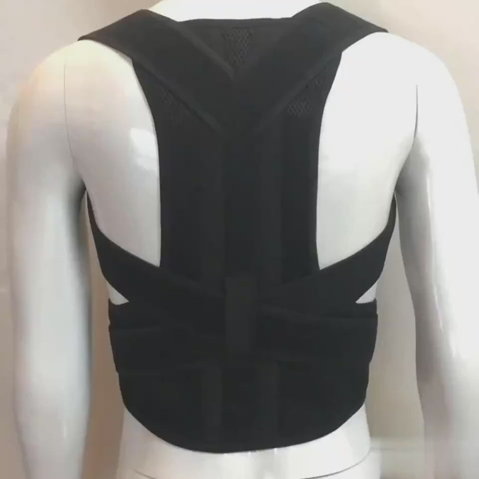 Posture Corrector for Men & Women – Spine Support Brace for Humpback, Scoliosis & Back Pain (S–4XL)