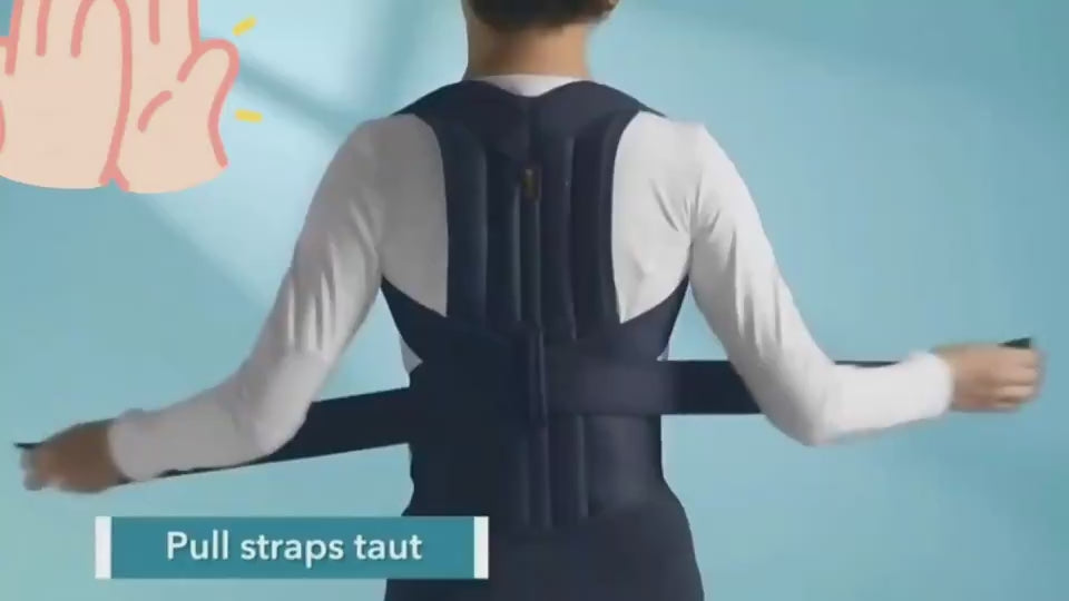 Posture Corrector for Men & Women – Spine Support Brace for Humpback, Scoliosis & Back Pain (S–4XL)