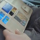 Sun visor storage bag