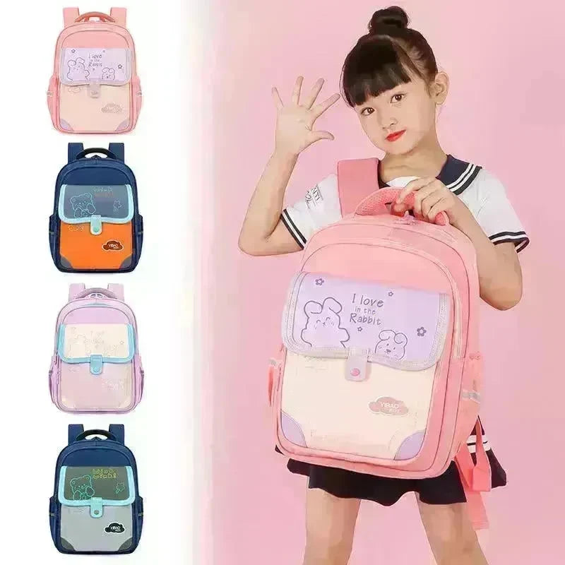 Primary School Kindergarten Large Capacity Schoolbag - EX-STOCK CANADA