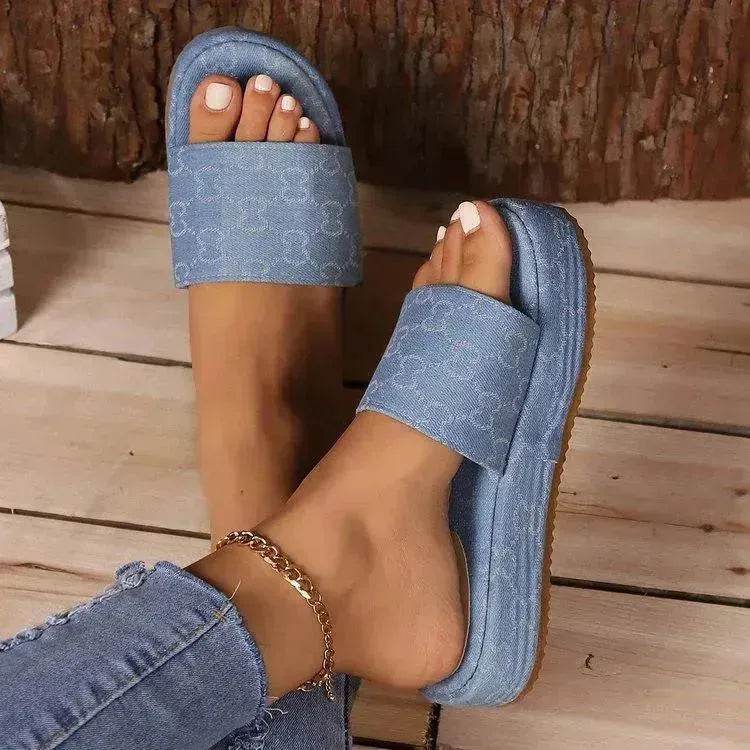 Soled Flat Slippers Casual Outdoor Beach Shoes - EX-STOCK Canada