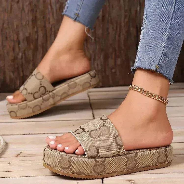 Soled Flat Slippers Casual Outdoor Beach Shoes - EX-STOCK Canada