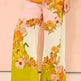 Printed Cotton And Linen Two-piece Suit Outfit Top Wide-leg Pants - EX-STOCK CANADA