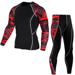 Printed long sleeve gym suit - EX-STOCK Canada