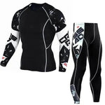 Printed long sleeve gym suit - EX-STOCK Canada
