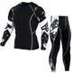 Printed long sleeve gym suit - EX-STOCK Canada