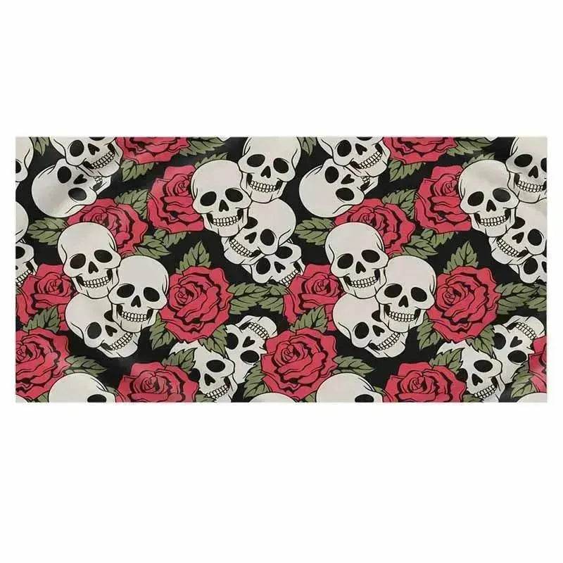 Printed skull beach towel - EX-STOCK Canada