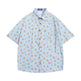 Printed Small Cherry Short-sleeved Shirt - EX-STOCK Canada