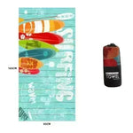 Printed Swim Microfiber Beach Towel - EX-STOCK CANADA