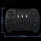 Private Mode I8 Flying Squirrel Smart Touch Game USB2.4G Full Keyboard TV Brain Wireless Remote Control - EX-STOCK Canada