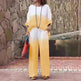 Product Women's Clothes Fashion Cotton Linen Gradient Two-piece Set - EX-STOCK CANADA