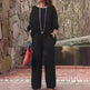 Product Women's Clothes Fashion Cotton Linen Gradient Two-piece Set - EX-STOCK CANADA