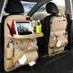 PU Leather Car Storage Bag Multifunction Seat Back Tray Hanging Bag Waterproof Car Seat Organizer Automotive Interior Accessories - EX-STOCK CANADA