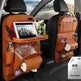 PU Leather Car Storage Bag Multifunction Seat Back Tray Hanging Bag Waterproof Car Seat Organizer Automotive Interior Accessories - EX-STOCK CANADA