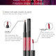 Pudaier Matte Lip Gloss Lip Liner 2 in1 Maquiagem Profissional Completa Agate Red Lip Tint Plumper Tattoo Makeup liquid Lipstick - EX-STOCK CANADA