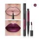 Pudaier Matte Lip Gloss Lip Liner 2 in1 Maquiagem Profissional Completa Agate Red Lip Tint Plumper Tattoo Makeup liquid Lipstick - EX-STOCK CANADA