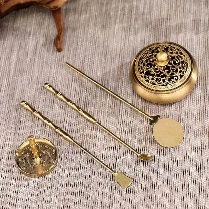 Pure Copper Incense Set For Household Appliances - EX-STOCK Canada