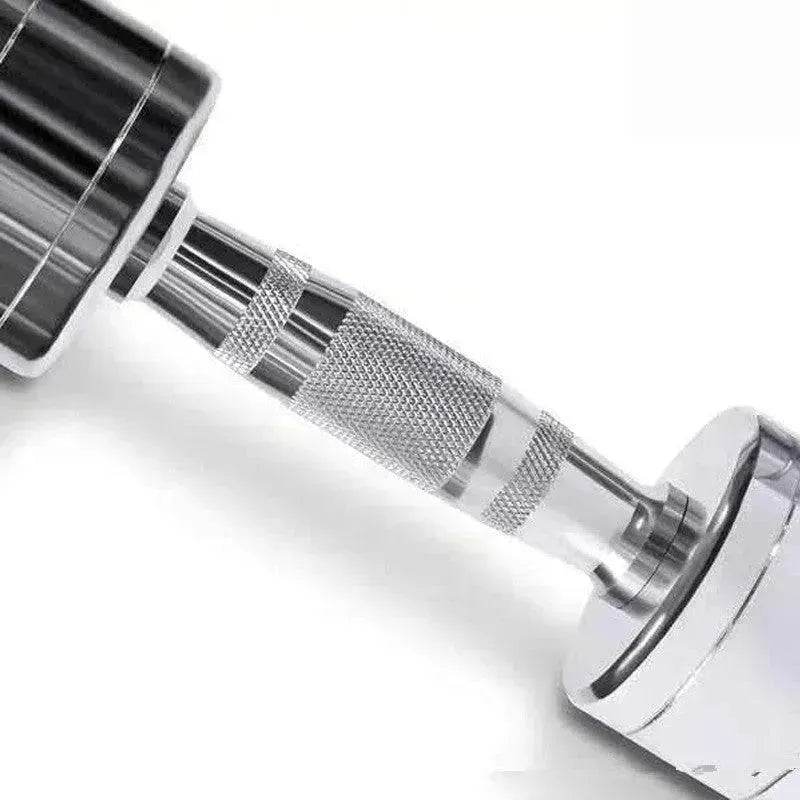 Pure Steel Home Fitness Electroplating Dumbbell Gym Equipment - EX-STOCK Canada