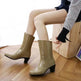 Rain Shoes With High Heels Waterproof Female Skid - EX-STOCK Canada