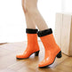 Rain Shoes With High Heels Waterproof Female Skid - EX-STOCK Canada