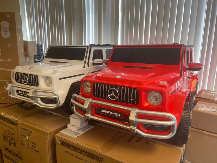 2026 24V Mercedes Benz AMG G63 G Wagon DELUXE 2 Seater Kids Ride On Car With Remote Control 